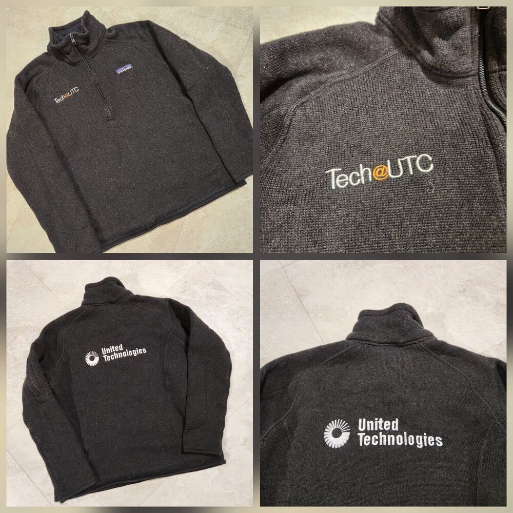 Patagonia Womens S Small United Technologies UTC Better Sweater Fleece Jacket